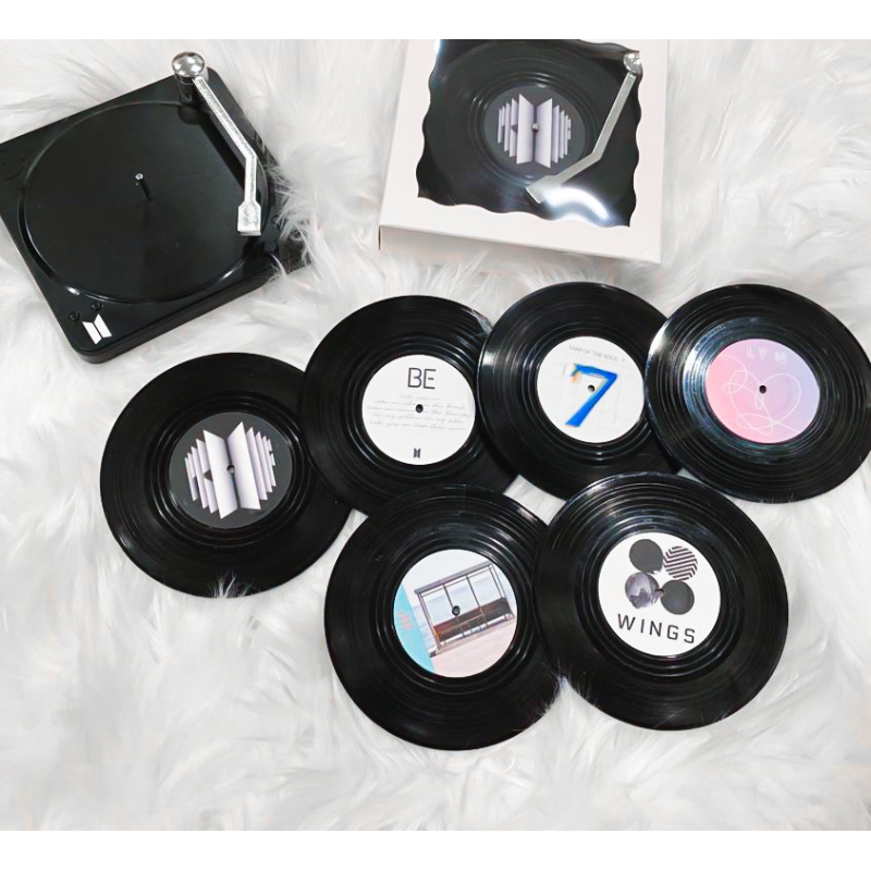 Album Coaster Set (Set of 6 + Coaster holder) Main Image