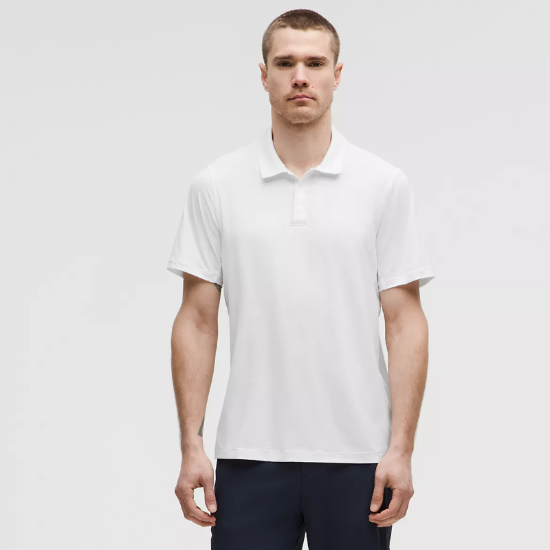 Logo Sport Polo Short Sleeve *Updated Fit - White