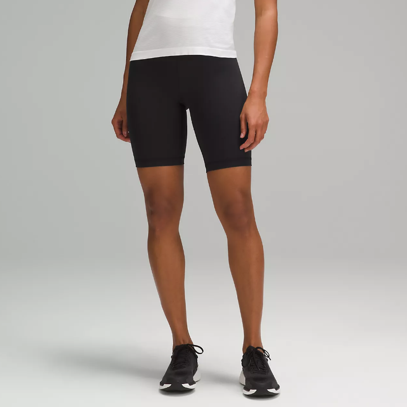 Wunder Train High-Rise Short 8" - Black 