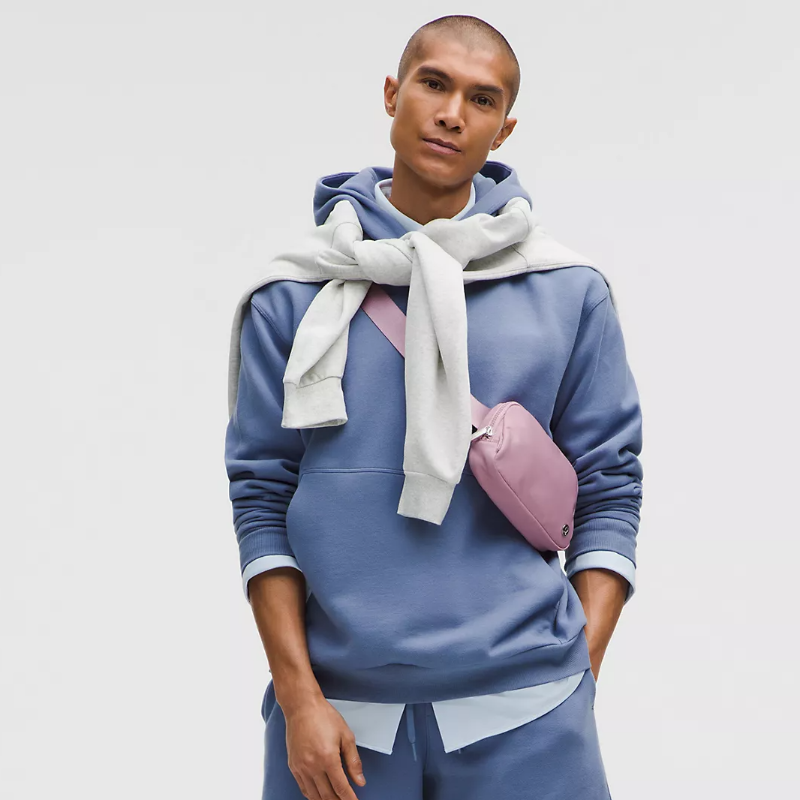 Steady State Pullover Hoodie - Washed Denim