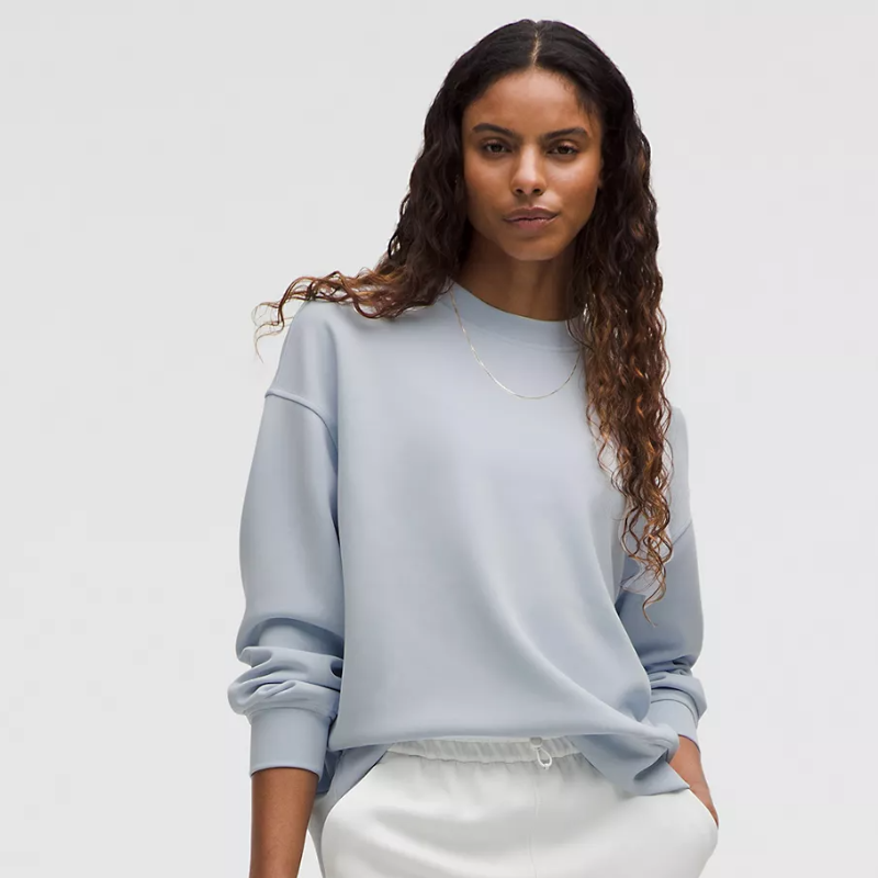 Softstreme Crewneck Oversized Pullover - Starch Blue