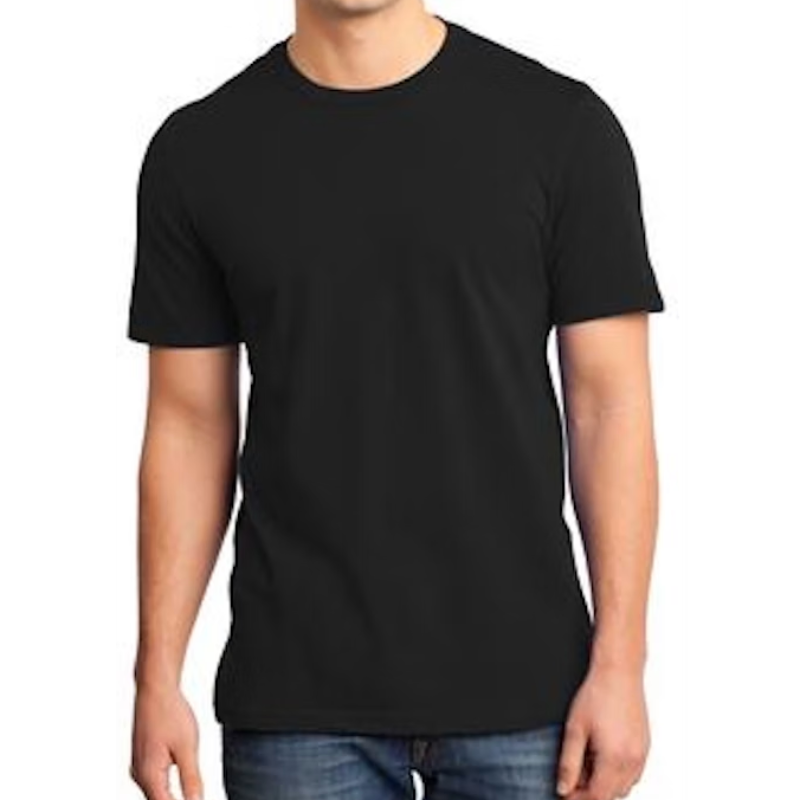 Adult Black T-Shirt Main Image