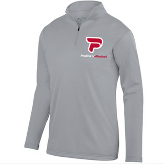 Grey Performance Fleece Quarter Zip