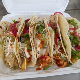  Chicken + Pork Tacos