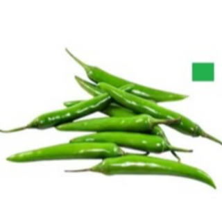 CHILLI SITARA LIGHT GREEN (मिर्च सितारा हल्का हरा) (250 gms)