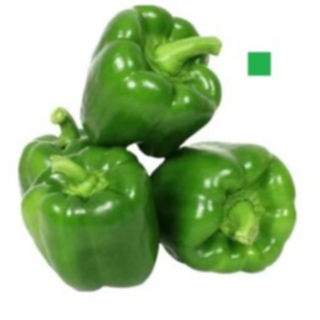 CAPSICUM GREEN ( शिमला मिर्च हरा ) (500 gms)