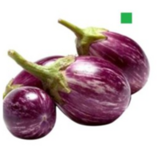 BRINJAL PURPLE STRIPED (बैंगन बैंगनी धारीदार) (500 gms)