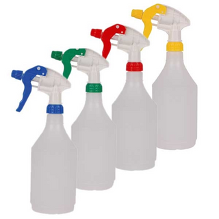 Colour Coded 750ml Refillable Hand Trigger Spray Bottle