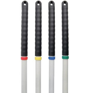 Mop Handle With Colour Clips 
