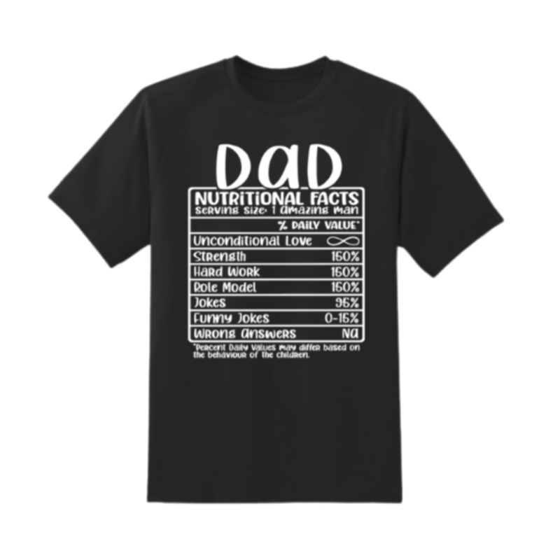 Nutritional facts tees Main Image