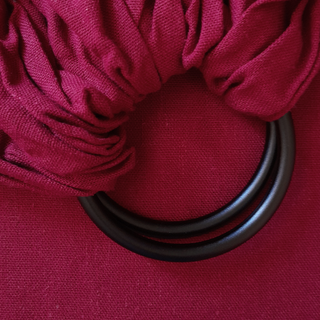 Deep Red Ring Sling