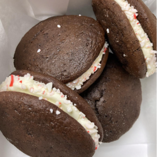 Peppermint Whoopie PIes 1/2 dz