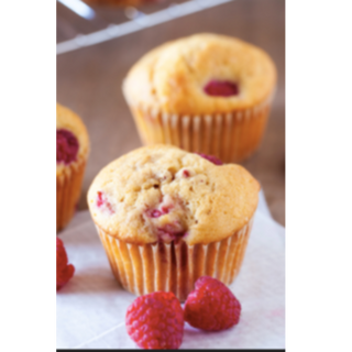 Raspberry Muffins 1/2 dz