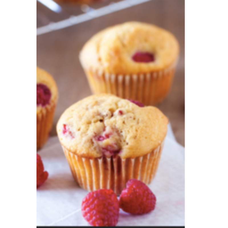 GF Raspberry Muffins 1/2 dz  Main Image