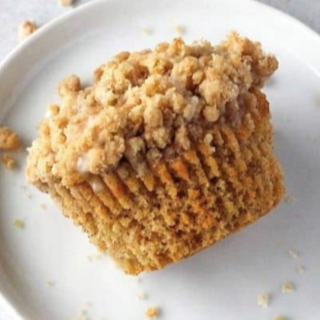 Coffee Cake Muffins Large 1/2dz