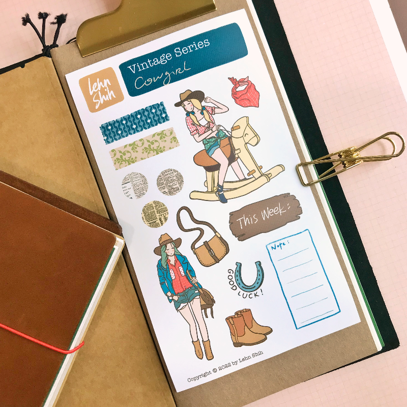 Vintage Series - Cowgirl