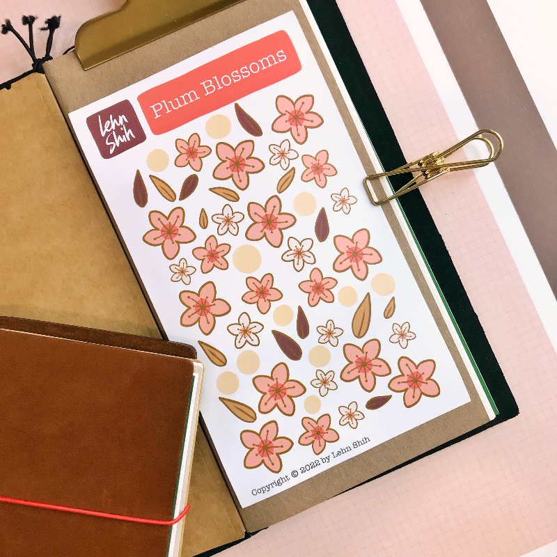 Spring Florals Original Edition - Plum Blossoms