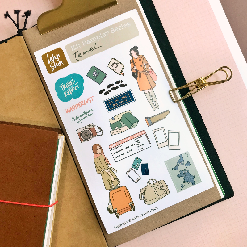Kit Sampler Series - Travel Journaling