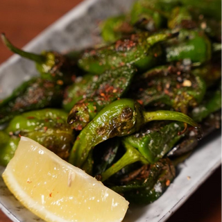 BLISTERED PADRON PEPPERS