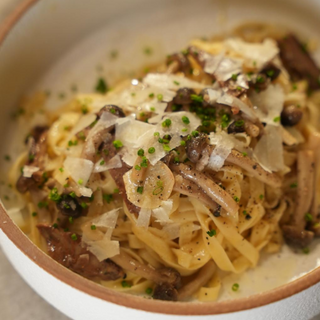 TAGLIATELLE MUSHROOM BUTTER SAUCE 