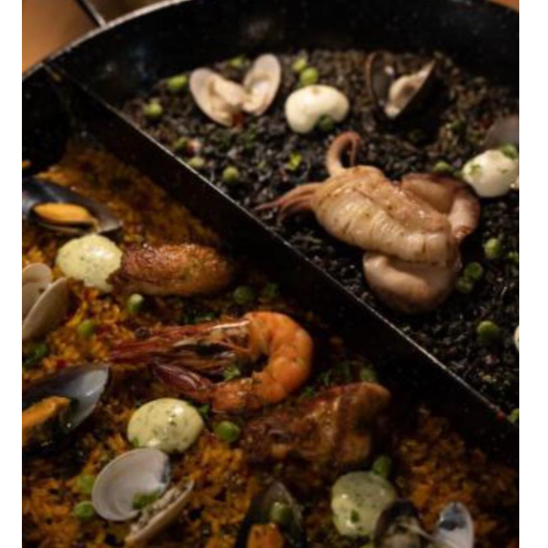 PAELLA DOS SABORES (25 min)