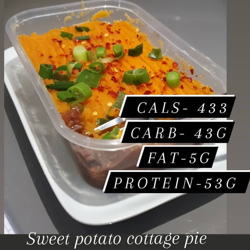 Sweet potato cottage pie 