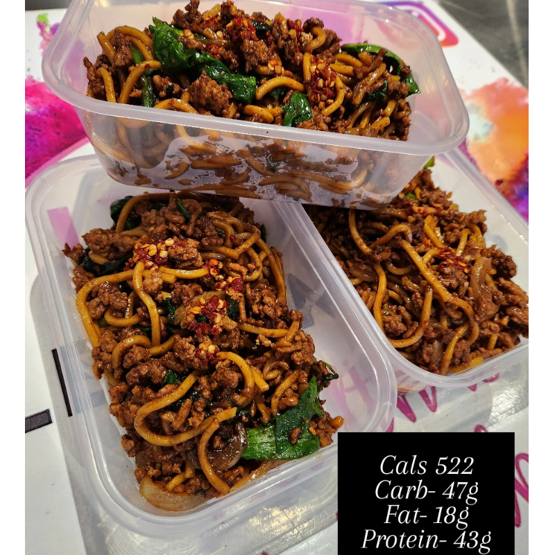 Chicken noodle stir fry 