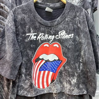 The Rolling Stones Crop Top