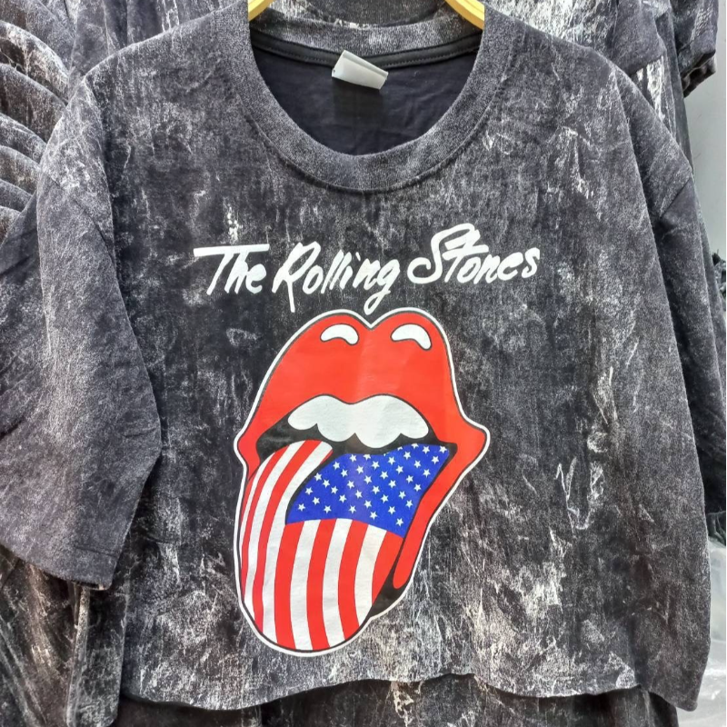 The Rolling Stones Crop Top Main Image