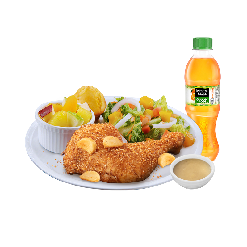 Classic Healthy Plate - The Great Garlic Roast