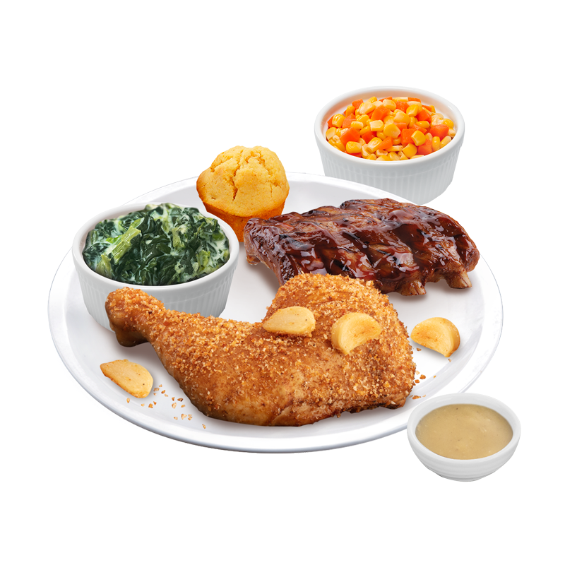 Pork Baby Back Ribs & The Great Garlic Roast