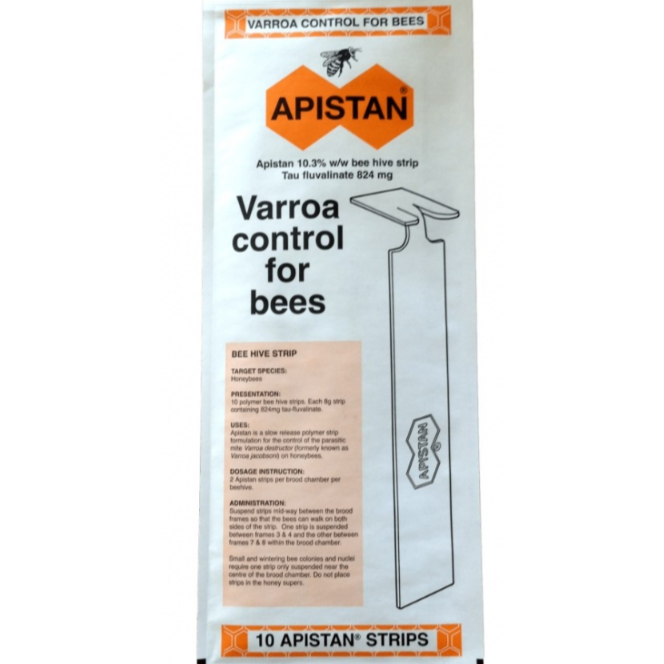 Apistan - [Treats up to five large colonies]