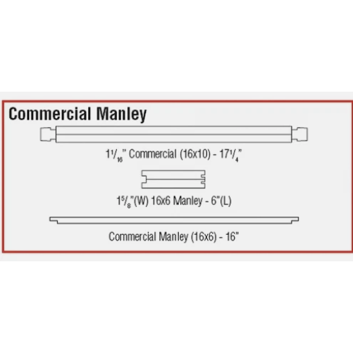 Commercial Manley Shallow Frames (Pack of 50)