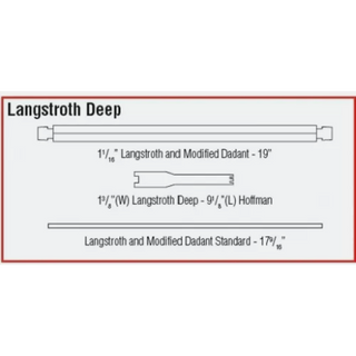 Langstroth Deep Frames (Pack of 50)