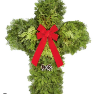 Balsam Cross Decorated 