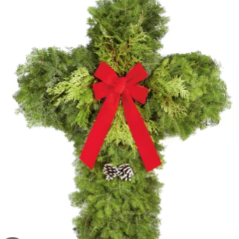 Balsam Cross Decorated 