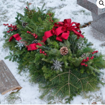 Grave Blanket (24" x 45") DECORATED 