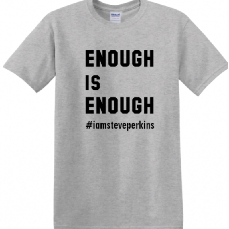 Grey Enough is Enough Shirt Main Image