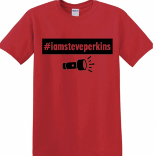 Red #iamsteveperkins Shirt