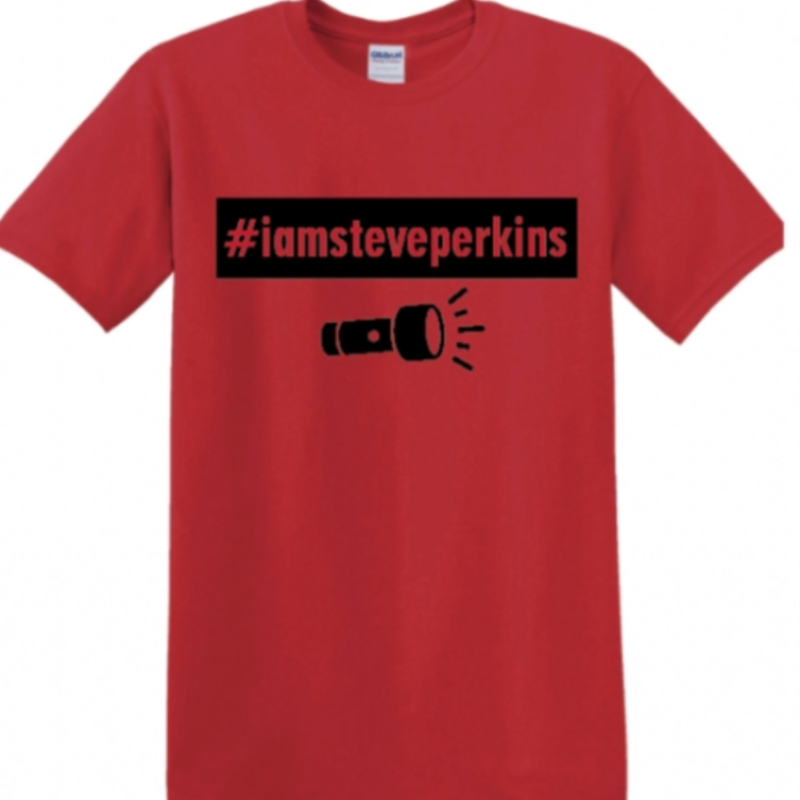 Red #iamsteveperkins Shirt Main Image