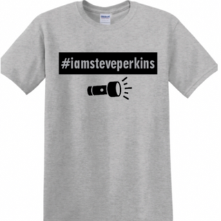 Grey #iamsteveperkins Shirt