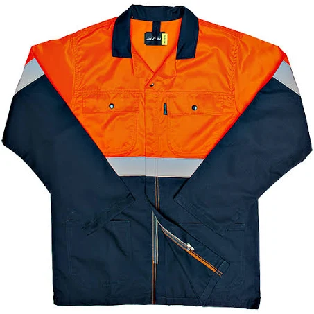 JAVLIN NAVY & ORANGE / NAVY & LIME CONTI SUIT HI VIZ