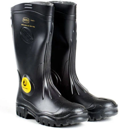 DROMEX SHOVA UNISEX BLACK GUMBOOT Size 4 to 13