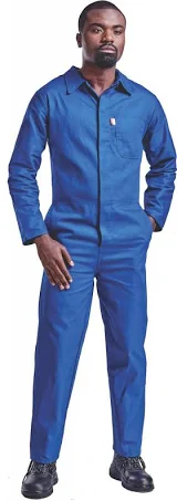 JAVLIN J54 Boiler Suit MADE TO SABS SPEC ROYAL BLUE OR WHITE