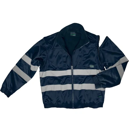 Hi-Vis-Fleece-Lined-Bomber-Jacket-Navy