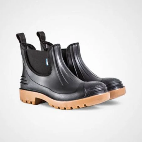 Chelsea Ankle Gumboot STC  BLACK/TOFFEE