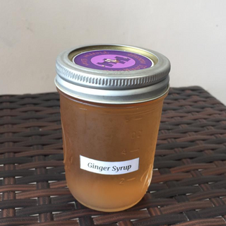 Simple Ginger Syrup (8oz)