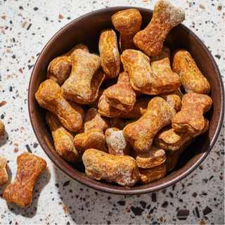 Peanut Butter and Pumpkin Dog Treats