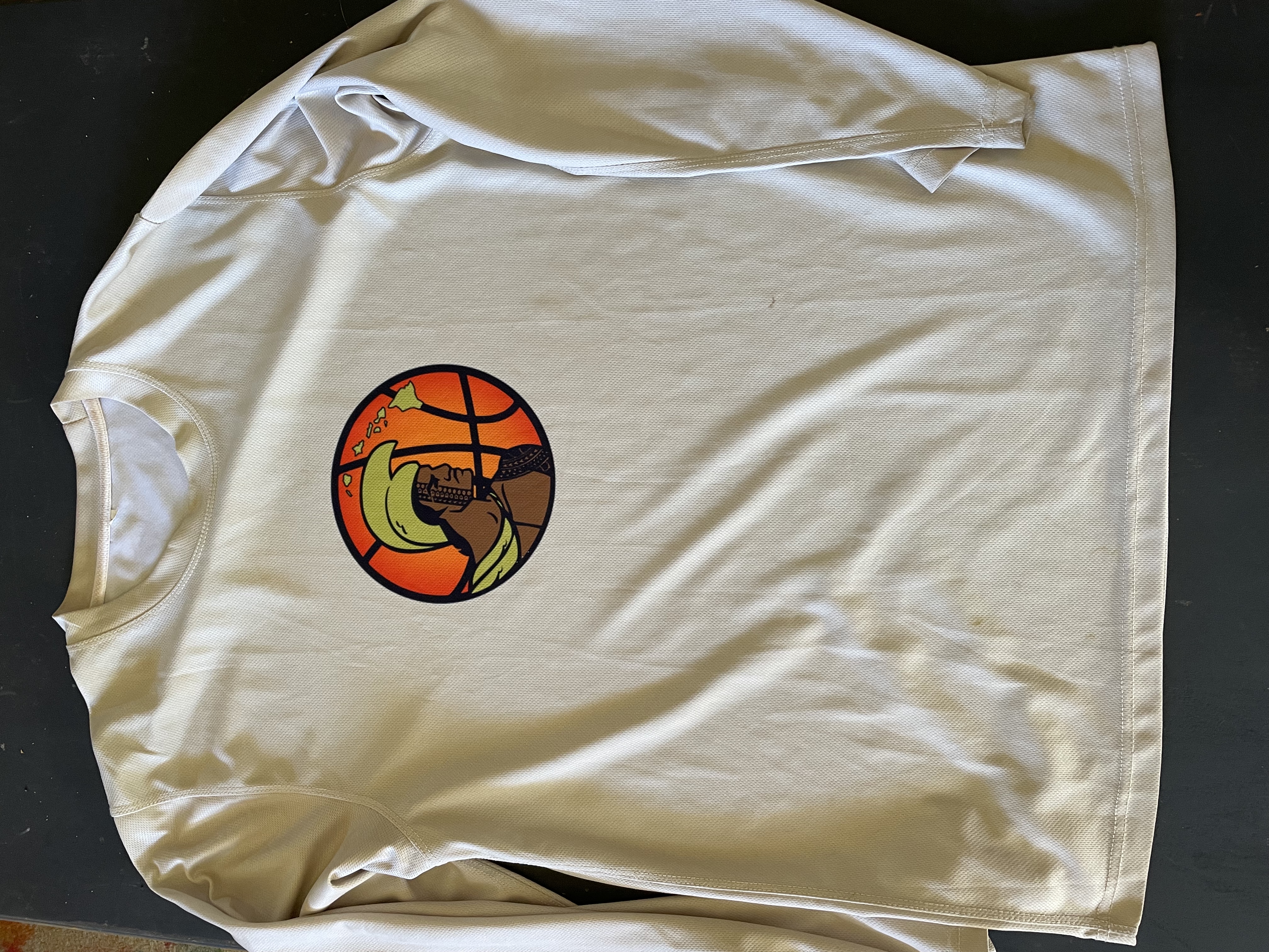 Tan/Gold Long Sleeve - breathable dry fit