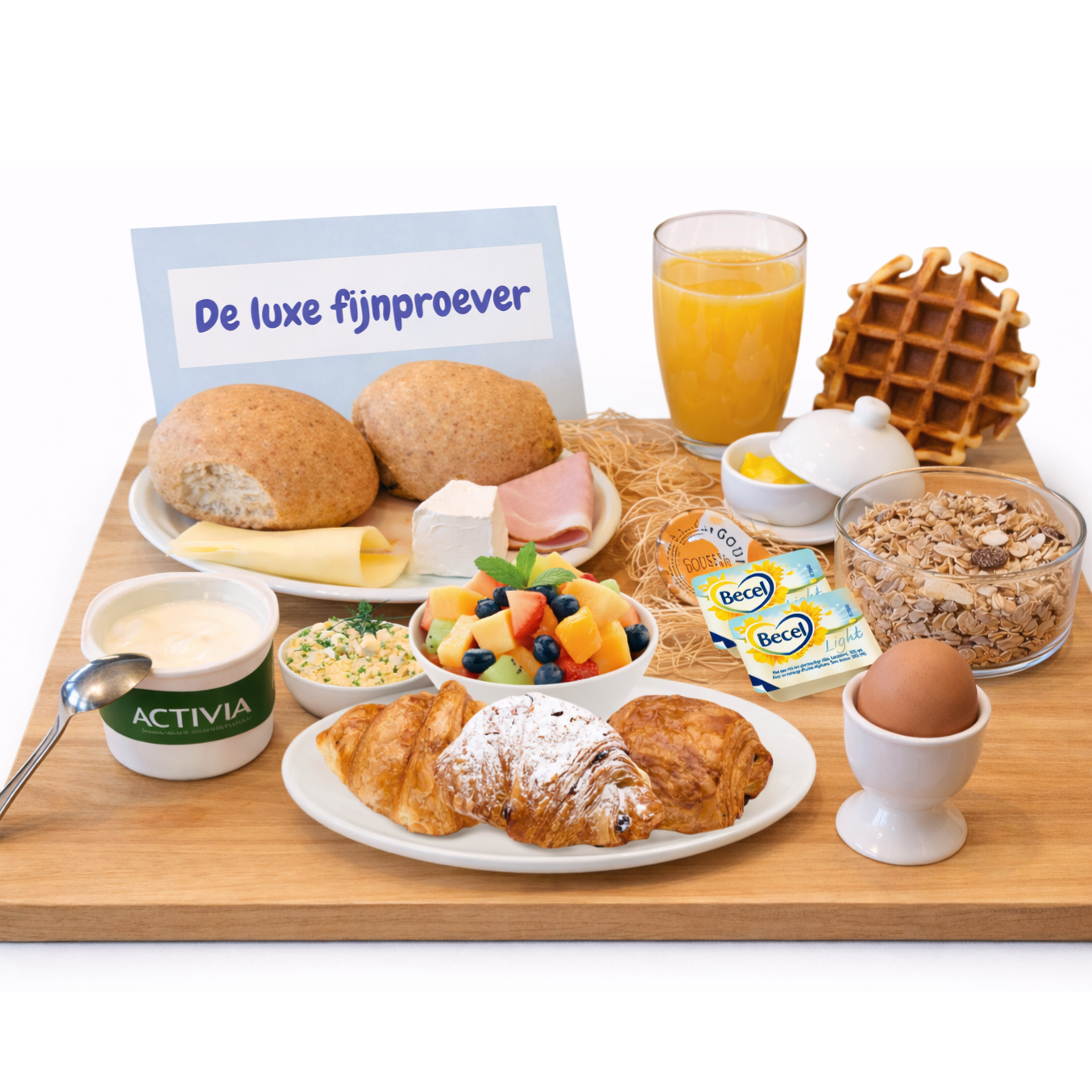 De luxe fijnproever - ontbijt volwassene